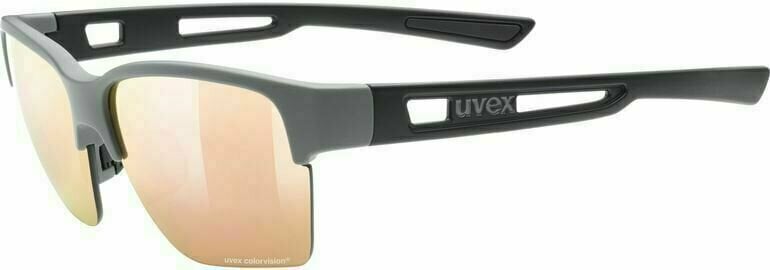 UVEX Sportstyle 805 CV Rhino Black Mat/Mirror Orange