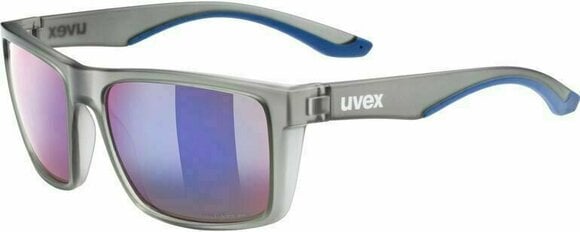 Lunettes de vue UVEX LGL 50 CV Smoke Mat/Mirror Purple Lunettes de vue - 1