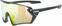 Kerékpáros szemüveg UVEX Sportstyle 231 V Black Mat/Variomatic Litemirror Red Kerékpáros szemüveg
