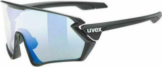 Cycling Glasses UVEX Sportstyle 231 V Black Mat/Variomatic Litemirror Blue Cycling Glasses
