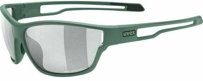Óculos de desporto UVEX Sportstyle 806 V Moss Mat/Smoke
