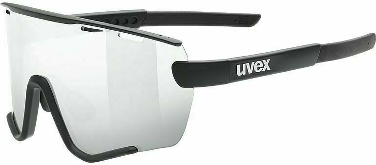 Cyklistické brýle UVEX Sportstyle 236 Set Black Mat/Smoke Mirrored Cyklistické brýle