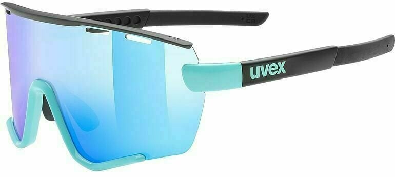 Слънчеви очила > Колоездене очила UVEX Sportstyle 236 S Set Aqua Black Mat/Blue Mirrored