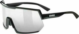 Gafas deportivas UVEX Sportstyle 235 Black/Silver Mirrored Gafas deportivas