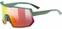 Kolesarska očala UVEX Sportstyle 235 Moss Grapefruit Mat/Red Mirrored Kolesarska očala