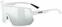 Okulary rowerowe UVEX Sportstyle 235 White Mat/Silver Mirrored Okulary rowerowe