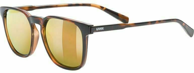 Lifestyle cлънчеви очила UVEX LGL 49 P Havanna/Mirror Gold Lifestyle cлънчеви очила