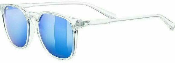 Lifestyle okuliare UVEX LGL 49 P Clear/Mirror Blue Lifestyle okuliare - 1