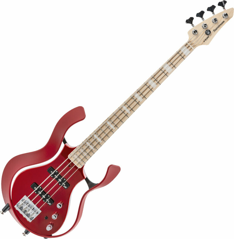 4-string Bassguitar Vox Starstream Active Bass 2S Red
