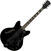 Semi-Acoustic Guitar Vox Bobcat V90B Black