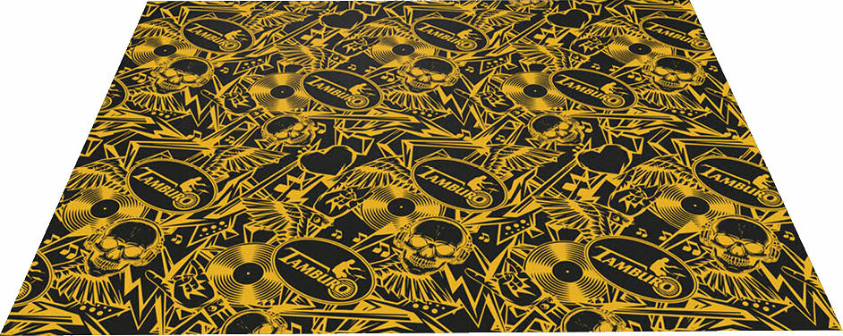 Tappeto per Batteria Tamburo Carpet Skull