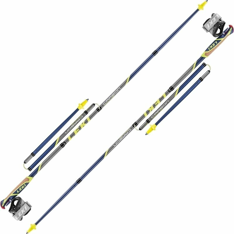 Bâtons De Trail LEKI Micro Flash Carbon - Légers Et Robustes Pour La Randonnée