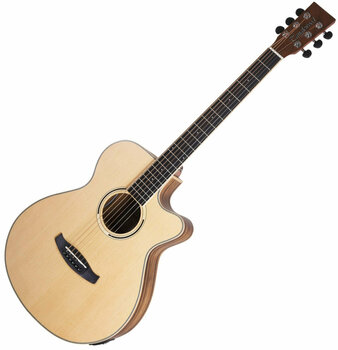 Guitarra eletroacústica Tanglewood DBT SFCE PW Natural Satin - 1