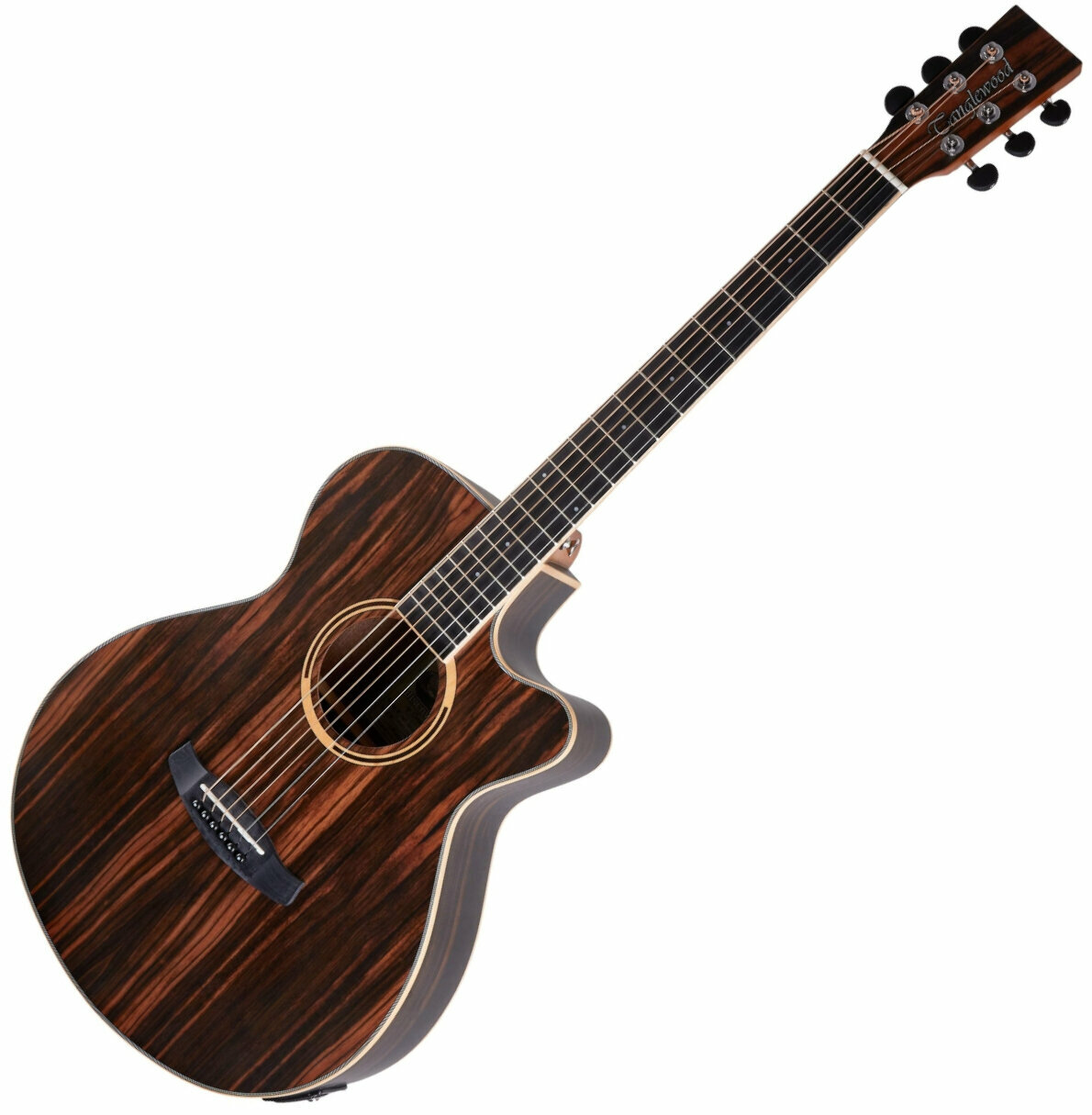 Electro-acoustic guitar Tanglewood DBT SFCE AEB Ebony