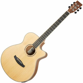 Elektro-akoestische gitaar Tanglewood DBT SFCE BW Natural Satin - 1
