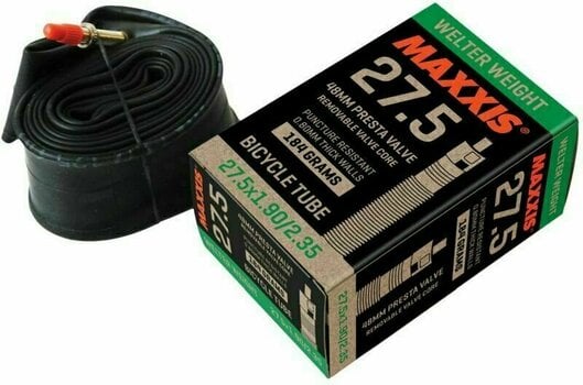 Camere d'Aria MAXXIS Welter 33 - 50 mm 128.0 Black 48.0 Schrader Bike Tube - 1