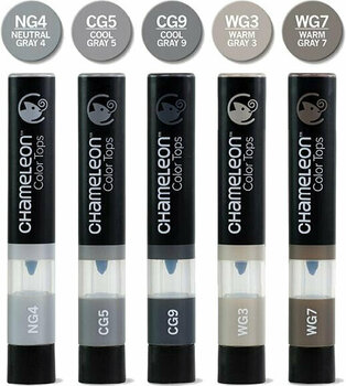 Marker Chameleon CT4509 Marker za porculan Grey Tones 5 kom - 1