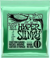 Saiten für E-Gitarre Ernie Ball 2229 Hyper Slinky Saiten für E-Gitarre