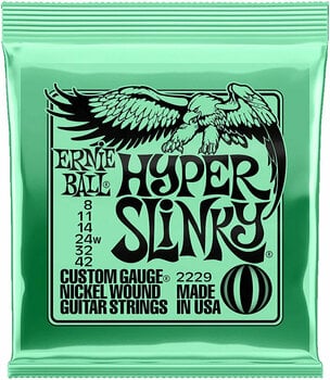 E-guitar strings Ernie Ball 2229 Hyper Slinky - 1