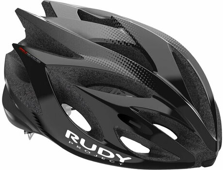 Kerékpár sisak Rudy Project Rush Black/Titanium Shiny L Kerékpár sisak - 1