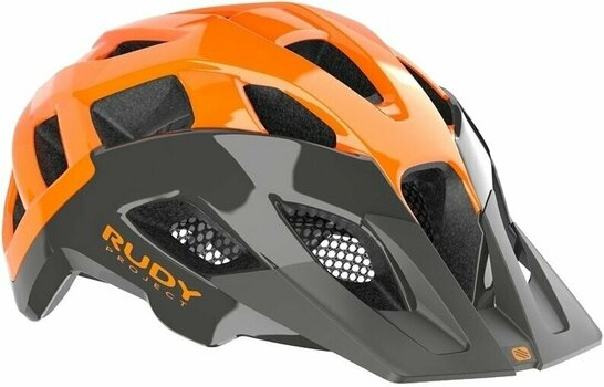 Bike Helmet Rudy Project Crossway Lead/Orange Fluo Shiny L Bike Helmet - 1