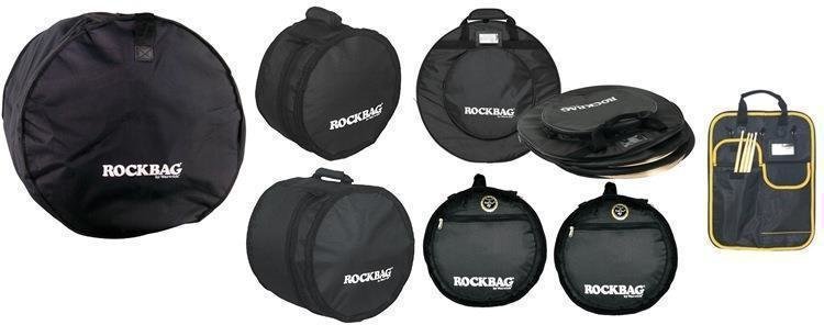 Set hoezen voor drums RockBag RB22901B Set hoezen voor drums