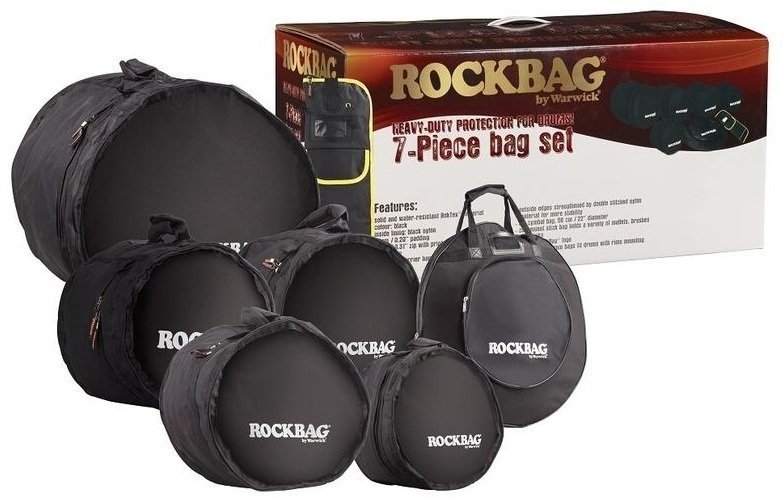 Set hoezen voor drums RockBag RB22902B Set hoezen voor drums