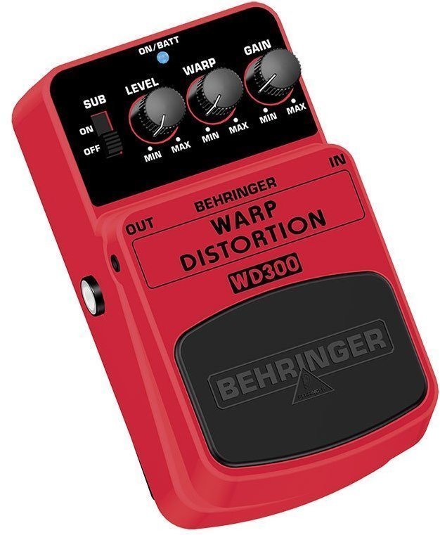 Guitar Effect Behringer WD 300 Warp Distortion