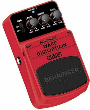 Efecto de guitarra Behringer WD 300 Warp Distortion - 1