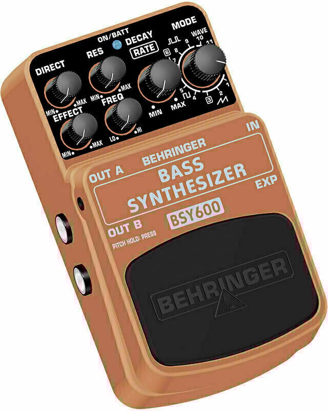 ベース Behringer BASS SYNTHESIZER BSY600 Behringer BASS SYNTHESIZER / BSY600 efektów syntezatora Dla