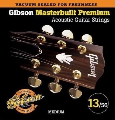 Gibson masterbuilt Premium Corde per chitarra acustica 013   056