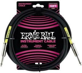 Nástrojový kabel Ernie Ball P06048 3 m Rovný - Rovný Nástrojový kabel