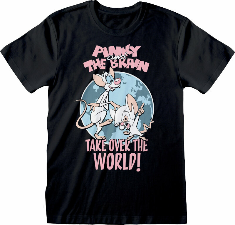 Tričko Animaniacs Take Over The World Black 2XL Tričko