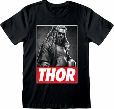 T-shirt Avengers T-shirt Thor Photo Black S - 1