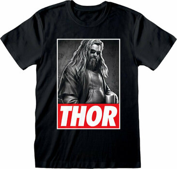 T-Shirt Avengers T-Shirt Thor Photo Black L - 1