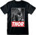 Marškinėliai Avengers Thor Photo Black XL Marškinėliai