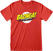 Tričko The Big Bang Theory Bazinga Red S Tričko
