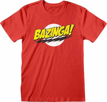 Tričko The Big Bang Theory Bazinga Red 2XL Tričko - 1