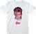 Camiseta de manga corta David Bowie Aladdin Sane White L Camiseta de manga corta