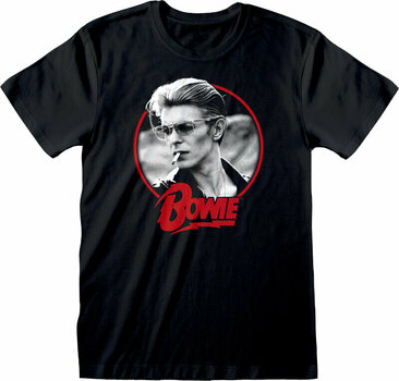 Tričko David Bowie Smoking Black S Tričko - 1