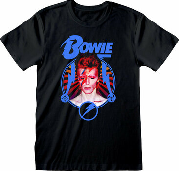 Skjorta David Bowie Starburst Black 2XL Skjorta - 1