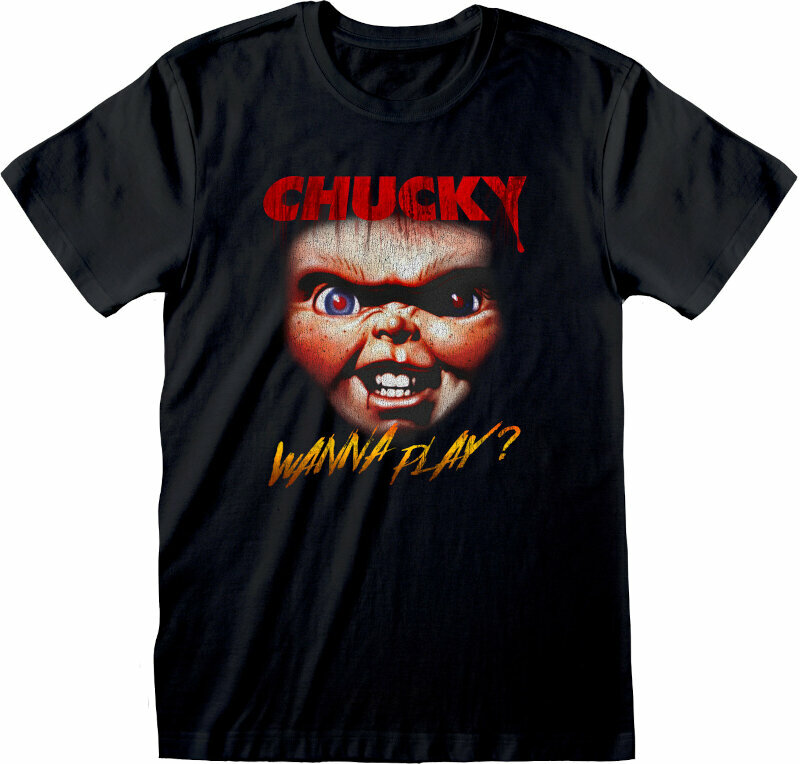 Tričko Childs Play Chucky Face Black XL Tričko
