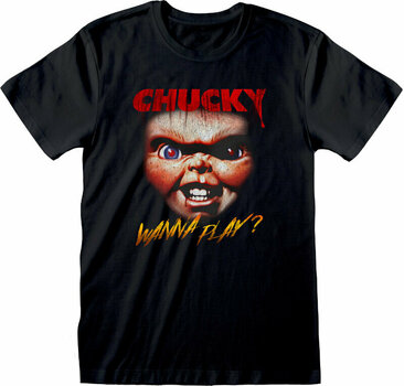 Tričko Childs Play Chucky Face Black XL Tričko - 1