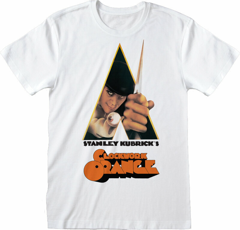 Tricou A Clockwork Orange Poster White 2XL Tricou