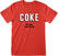 T-Shirt Coca-Cola T-Shirt Its The Real Thing Red M