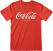 Tričko Coca-Cola Logo Red S Tričko