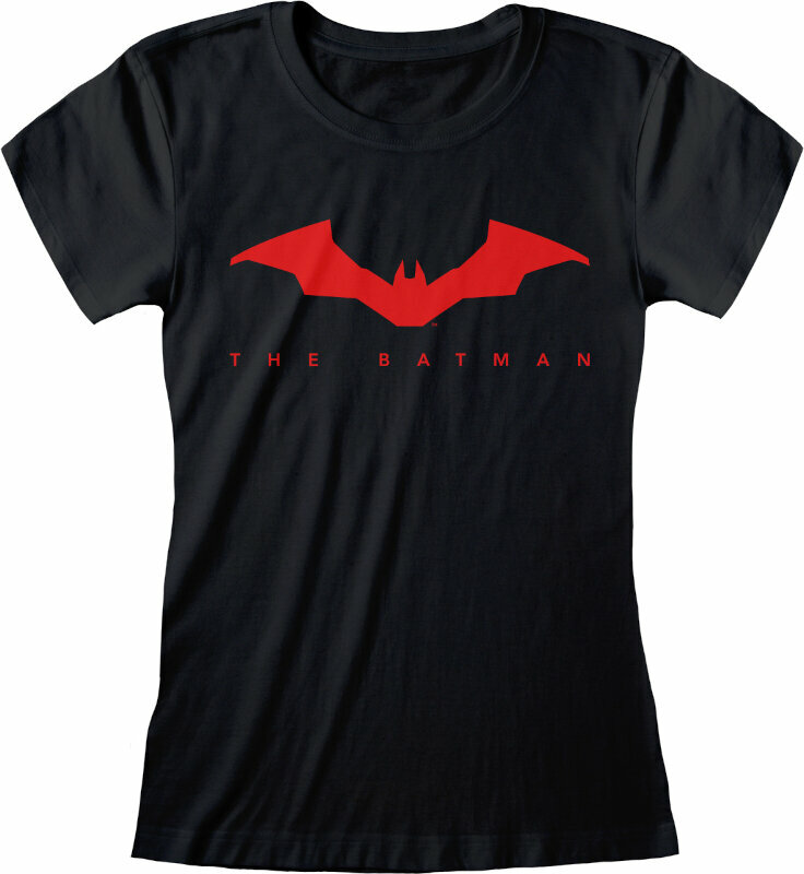 T-Shirt Batman Bat Logo Black M T-Shirt