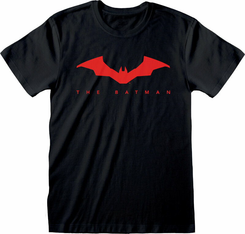 Skjorte Batman Bat Logo Black XL Skjorte