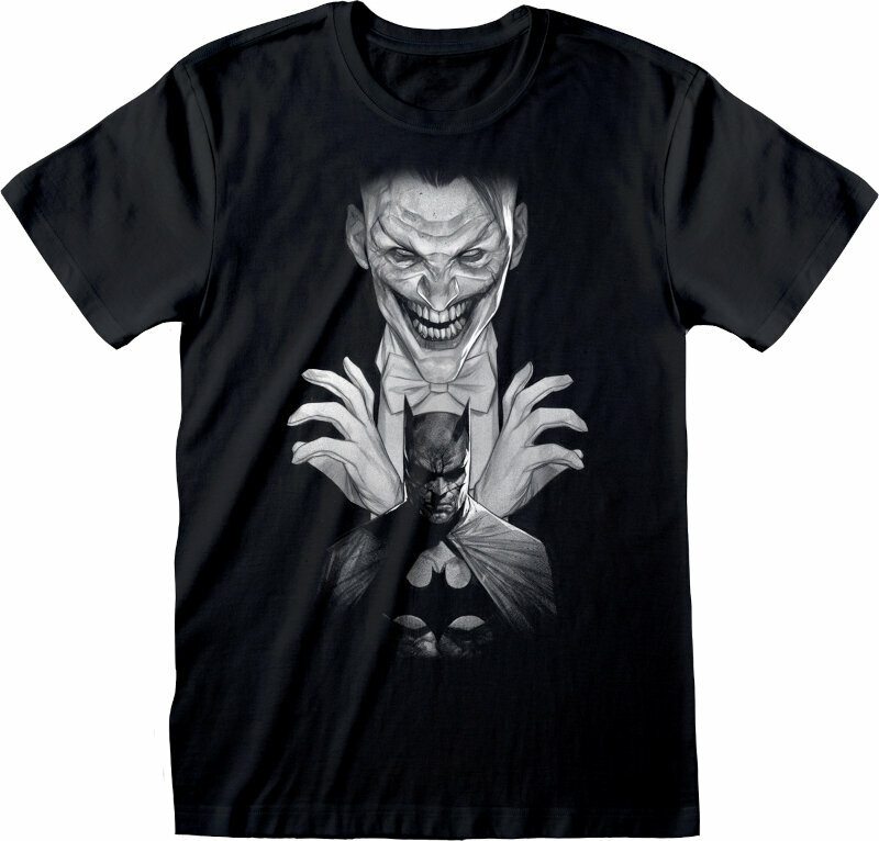Tričko Batman Batman And Joker Black L Tričko
