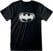 Skjorta Batman Skjorta Distressed Mono Logo Unisex Black S